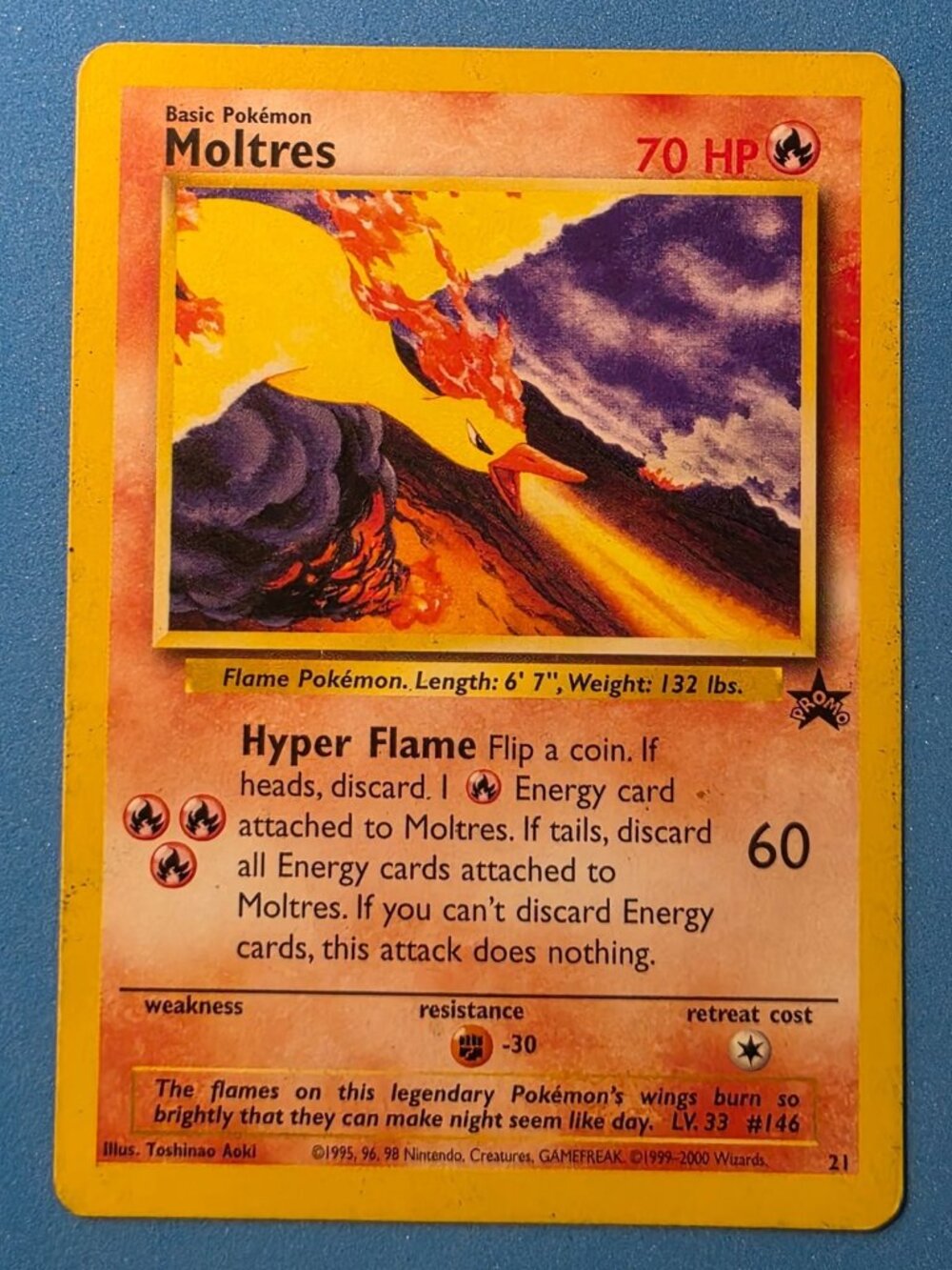 Moltres 21/53 Wotc Promo Regular